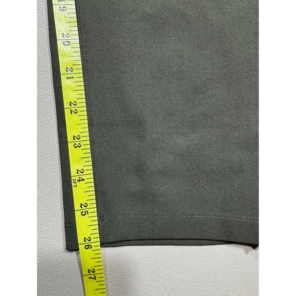 Lululemon Women Pleated High Rise Trouser Pants Olive Green Size 6 - Picture 2 of 9